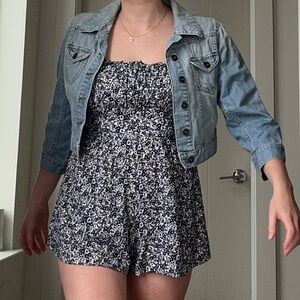 Altar’d State Romper w/ Ditsy Floral Pattern